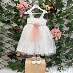 Βαπτιστικό φόρεμα χειροποίητο Κ1880