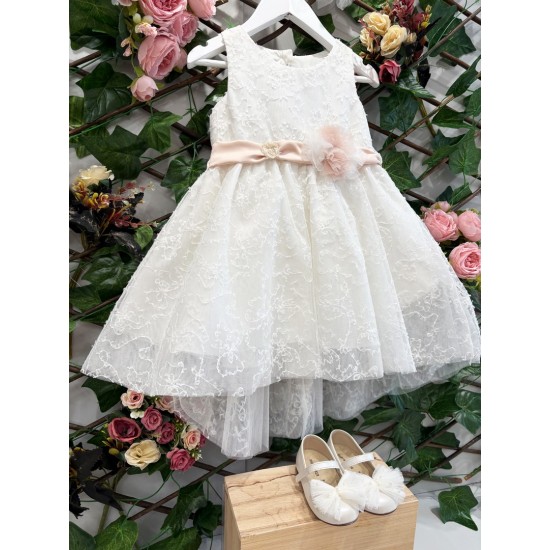 Βαπτιστικό φόρεμα χειροποίητο Κ1882