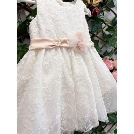 Βαπτιστικό φόρεμα χειροποίητο Κ1882