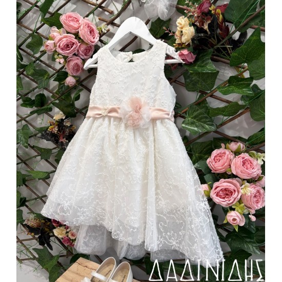 Βαπτιστικό φόρεμα χειροποίητο Κ1882