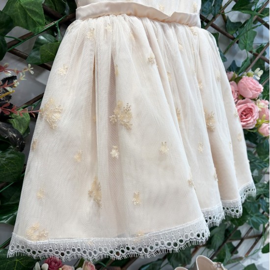 Βαπτιστικό φόρεμα χειροποίητο Κ1881