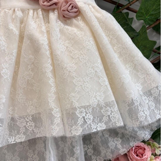 Βαπτιστικό φόρεμα Μάκης Τσέλιος Κ1883 (Σε πακέτο βάπτισης 120€)