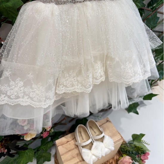 Βαπτιστικό φόρεμα χειροποίητο Κ1877