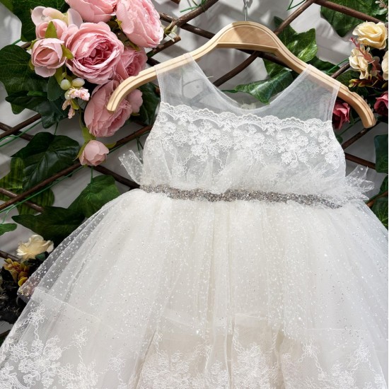 Βαπτιστικό φόρεμα χειροποίητο Κ1877