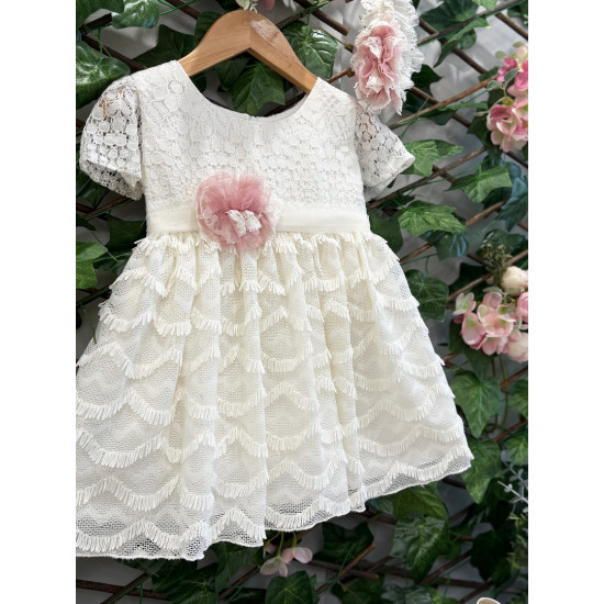 Βαπτιστικό φόρεμα Μάκης Τσέλιος Κ1424