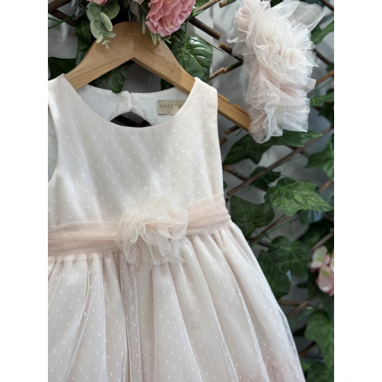 Βαπτιστικό φόρεμα Μάκης Τσέλιος Κ1670  (Σε πακέτο βάπτισης 115€)