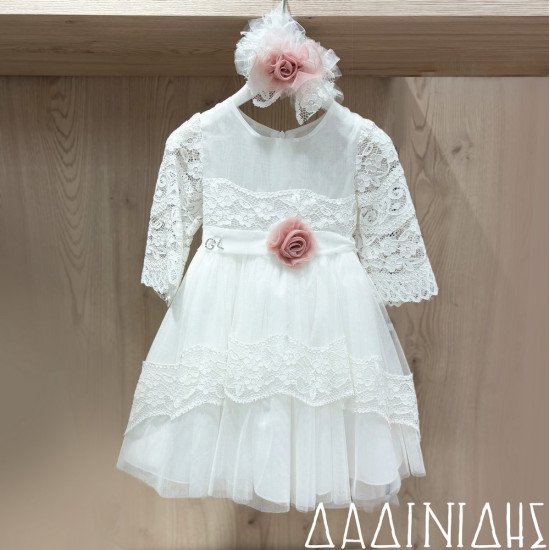 Βαπτιστικό φόρεμα Guy Laroche Κ1847 (Σε πακέτο βάπτισης 115€)