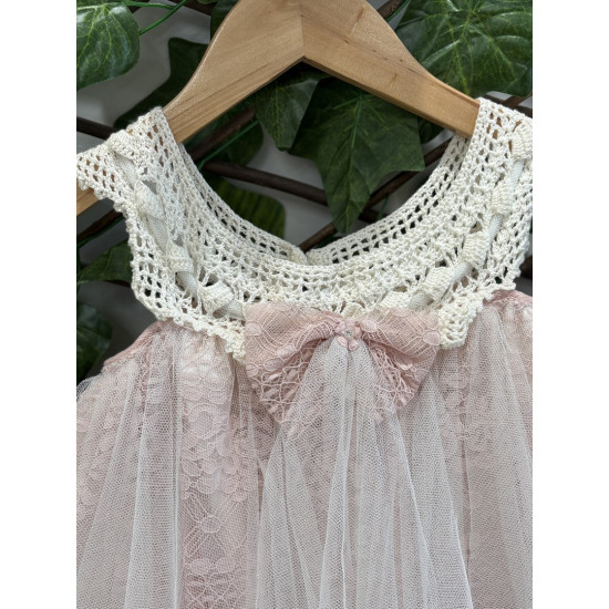 Βαπτιστικό φόρεμα χειροποίητο Κ1870