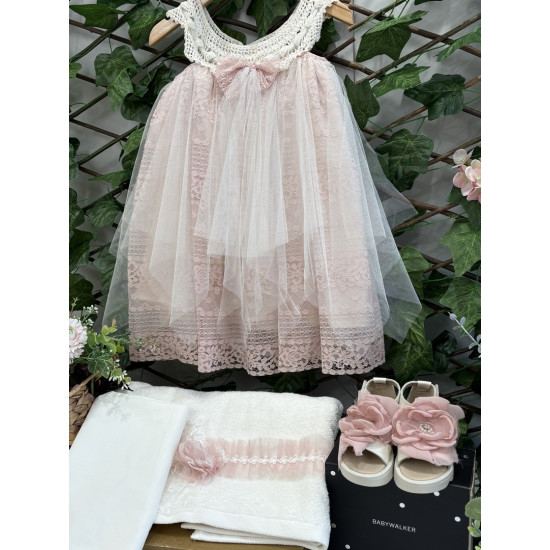 Βαπτιστικό φόρεμα χειροποίητο Κ1870