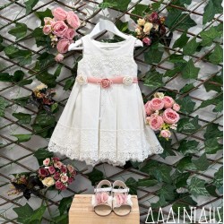 Βαπτιστικό φόρεμα χειροποίητο Κ1884