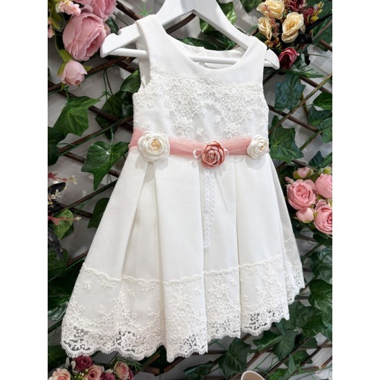 Βαπτιστικό φόρεμα χειροποίητο Κ1884