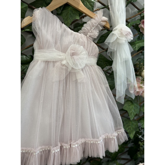 Πακέτο βάπτισης "Λουλούδια μονόγραμμα " ΠΚ230