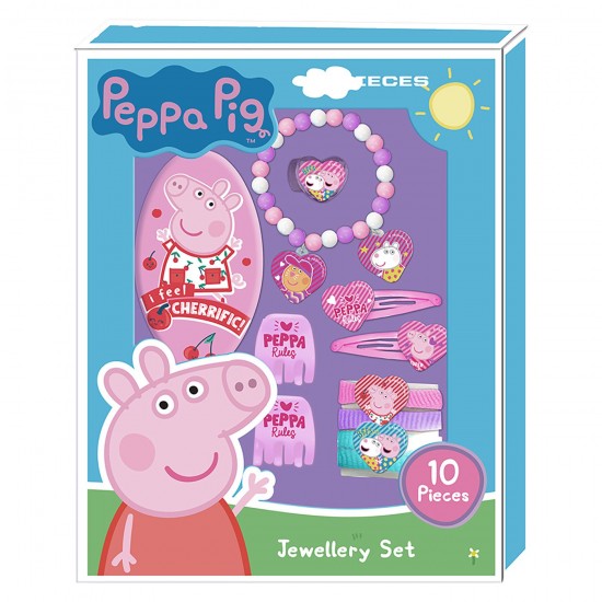 Σετ αξεσουάρ ομορφιάς 11 τεμάχια PEPPA PIG ΚΑΞ132 Σετ αξεσουάρ ομορφιάς 11 τεμάχια PEPPA PIG ΚΑΞ132