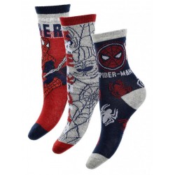 Σετ κάλτσες 3ων τεμαχίων Spiderman ΠΑΠ661 Σετ κάλτσες 3ων τεμαχίων Spiderman ΠΑΠ661