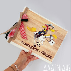 Χειροποίητο ευχολόγιο με θέμα τον Λούκι Λουκ ΕΥΧ174