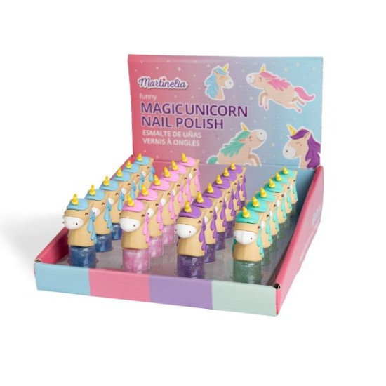 Παιδικό βερνίκι νυχιών Glitter Μονόκερος Martinelia 3ml 90010