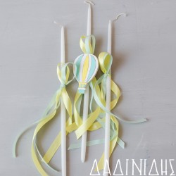 Κεράκια με ξύλινο αερόστατο ΚΕΡ100 Κεράκια με ξύλινο αερόστατο ΚΕΡ100