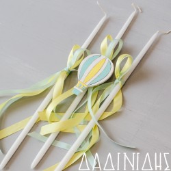 Κεράκια με ξύλινο αερόστατο ΚΕΡ100 Κεράκια με ξύλινο αερόστατο ΚΕΡ100