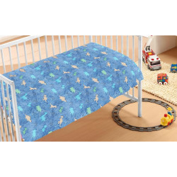 Κουβέρτα φλις φωσφοριζέ δεινοσαυράκια Dimcol 31413909002 Κουβέρτα φλις φωσφοριζέ δεινοσαυράκια Dimcol 31413909002