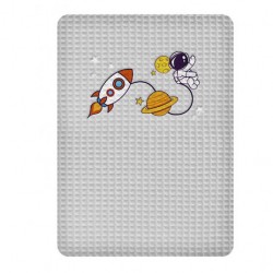 Κουβέρτα πικέ 80x110 Adam Home διάστημα AH-30203