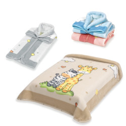 Κουβέρτα-σάκος "Καμηλοπάρδαλη" 80x90 εκ. Berpla637 ΚΒ246 Κουβέρτα-σάκος "Καμηλοπάρδαλη" 80x90 εκ. Berpla637 ΚΒ246