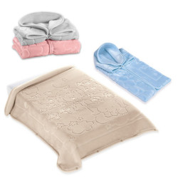 Κουβέρτα-σάκος "Zoo" 80x90 εκ. Berpla520 ΚΒ247 Κουβέρτα-σάκος "Zoo" 80x90 εκ. Berpla520 ΚΒ247