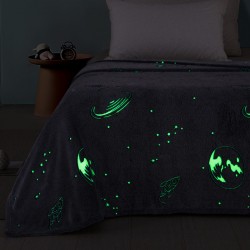 Κουβέρτα φλις παιδική που φωσφορίζει Space Adam102 Κουβέρτα φλις παιδική που φωσφορίζει Space Adam102