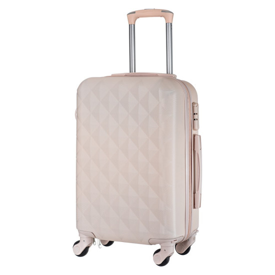 Βαλίτσα τρόλευ βάπτισης διαμαντάκι σε χρώματα ΚΤ532