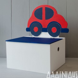 Ξύλινο κουτί βάπτισης με πλάτη αυτοκίνητο ΚΤ523 Ξύλινο κουτί βάπτισης με πλάτη αυτοκίνητο ΚΤ523