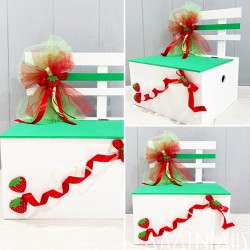 Κουτί βάπτισης "Φράουλα" ΚΤ141 Κουτί βάπτισης "Φράουλα" ΚΤ141