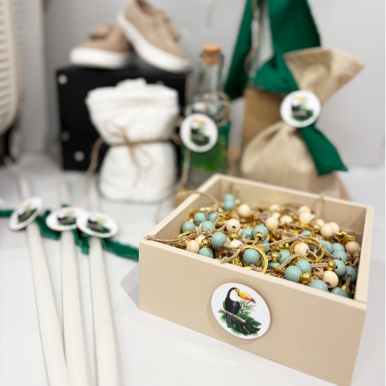 Σετ βάπτισης "τροπικό Tucan" ΣΕΤ-Α97