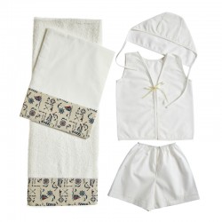 Λαδόπανα με λινάτσα καραβάκια ΑΛΔ107