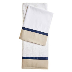 Λαδόπανα με φάσα μπεζ λινό μπλε ΑΛΔ232 Λαδόπανα με φάσα μπεζ λινό μπλε ΑΛΔ232