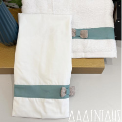 Λαδόπανα με βεραμάν φάσα και φιόγκο ΑΛΔ174