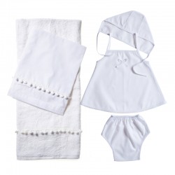 Λαδόπανα boho με pon pon ΚΛΔ162 Λαδόπανα boho με pon pon ΚΛΔ162