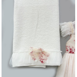 Λαδόπανα με ύφασμα με μεπριμέ λουλούδια ΚΛΔ233