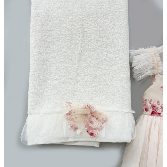 Λαδόπανα με ύφασμα με μεπριμέ λουλούδια ΚΛΔ233