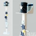 Ξύλινος καλόγερος βάπτισης "My little star" ΛΑΜΠ118 Ξύλινος καλόγερος βάπτισης "My little star" ΛΑΜΠ118