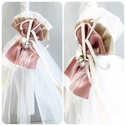 Λαμπαδα με μονόγραμμα ΛΑΜΠ261