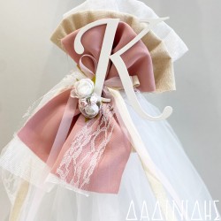 Λαμπαδα με μονόγραμμα ΛΑΜΠ261