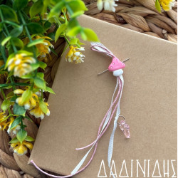 Μαρτυρικά μανιταρόσπιτο-στρουμφάκια ροζ ΜΑΡ142