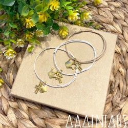 Μαρτυρικά βραχιολάκια χρυσή κορώνα ΜΑΡ248