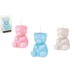 Κεράκι αρκουδάκι σε διάφανο κουτί ΜΠΟΝ197 Κεράκι αρκουδάκι σε διάφανο κουτί ΜΠΟΝ197