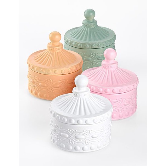 Κεραμική μπιζουτιέρα ανάγλυφη ΜΠΟΝ271