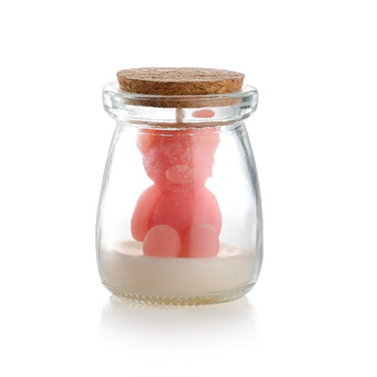 Αρωματικό κερί αρκουδάκι σε βαζάκι ΜΠΟΝ261