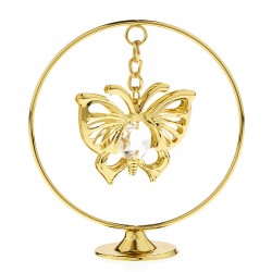 Μεταλλικός κρίκος χρυσός με πεταλούδα ΜΠΟΝ111 Μεταλλικός κρίκος χρυσός με πεταλούδα ΜΠΟΝ111