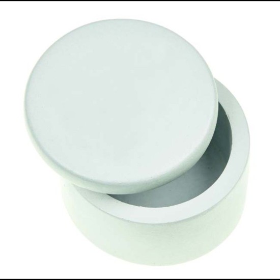 Γύψινη μπιζουτιέρα στρόγγυλη με αυτοκόλλητο στο θέμα σας ΜΠΟΝ240