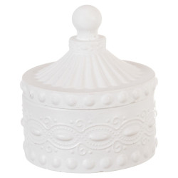 Κεραμική φοντανιέρα λευκή ΜΠΟΝ237