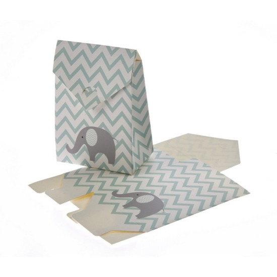 Χάρτινο κουτάκι ελεφαντάκι ΜΠΟΝ214 Χάρτινο κουτάκι ελεφαντάκι ΜΠΟΝ214