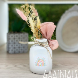 Κεραμικό βάζο με αποξηραμένα ΜΠΟΝ189